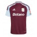 Camiseta Aston Villa Amadou Onana #24 Primera Equipación Replica 2024-25 mangas cortas